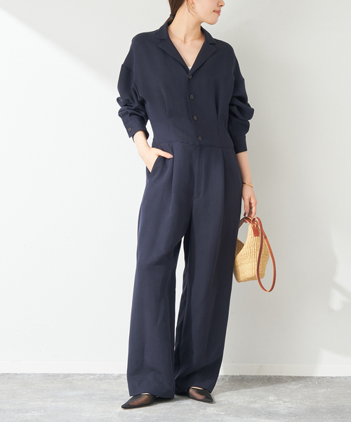 plage（プラージュ） オーバーオール 38 ネイビー レディース