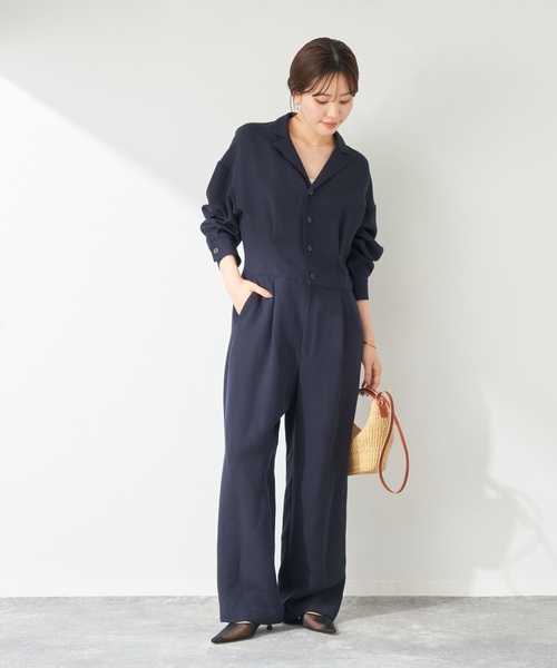 plage（プラージュ） オーバーオール 38 ネイビー レディース