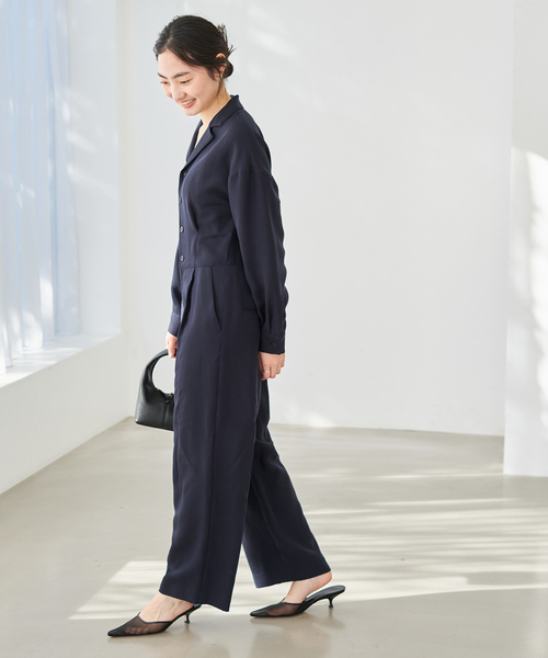 plage（プラージュ） オーバーオール 38 ネイビー レディース