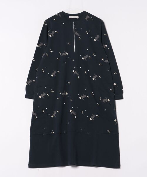 SUPER HAKKA（スーパーハッカ） ワンピース うさぎとデイジープリント