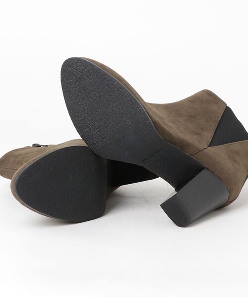 「ORiental TRaffic」 ショートブーツ L ブラウン レディース_画像3