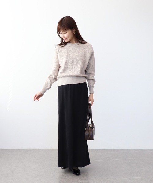 スカート SY トリアセサテンロングスカート - SOÉJU online store｜上質な大人の