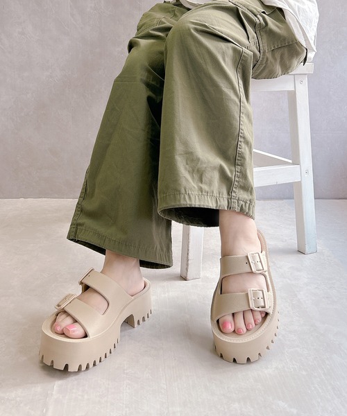 Noubel Voug Relax（ヌーベルヴォーグリラックス） 厚底 サンダル 厚底