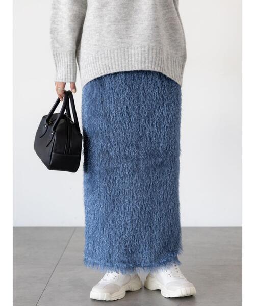 「Lugnoncure」 ロングスカート F ブラック レディース_画像3