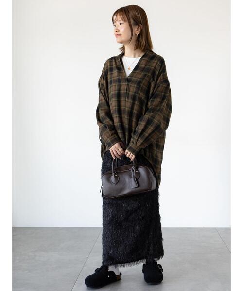 「Lugnoncure」 ロングスカート F ブラック レディース_画像5