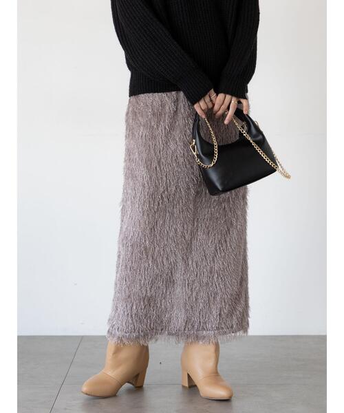 「Lugnoncure」 ロングスカート F ブラック レディース_画像10