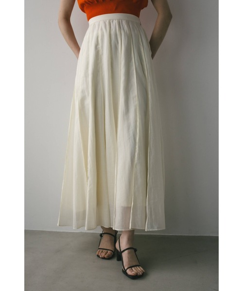 「STYLEMIXER」 ロングスカート MEDIUM グレー レディース_画像2