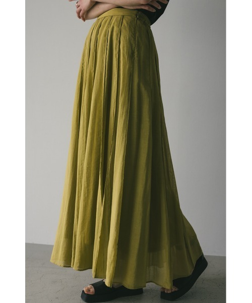 「STYLEMIXER」 ロングスカート MEDIUM グレー レディース_画像3