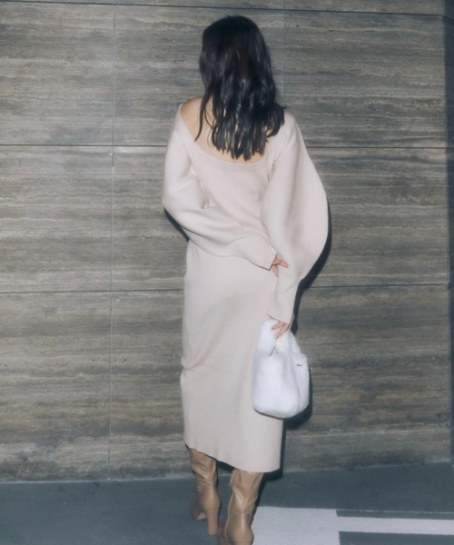 EIMY ISTOIRE（エイミーイストワール） ニットワンピース FREE