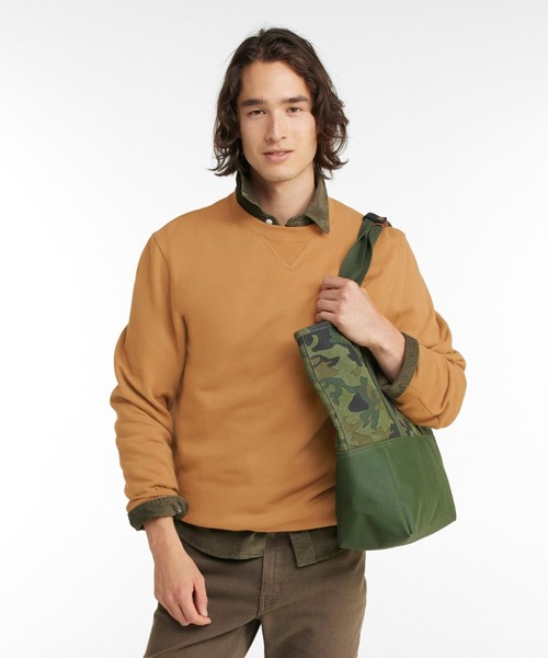 [L.L.Bean] тренировочный cut and sewn SMALL Brown мужской 