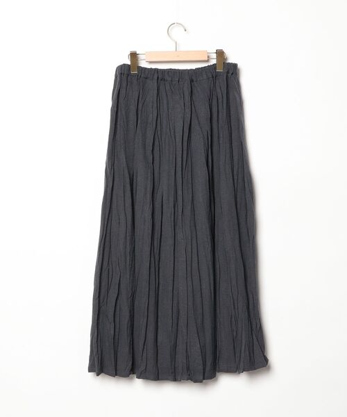 「mizuiroind」 プリーツスカート - グレー レディース_画像2