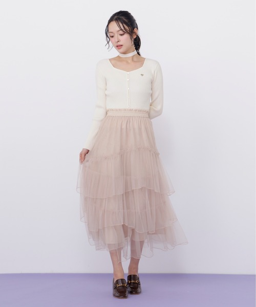 JILL by JILL STUART（ジルバイジルスチュアート） スカート チュール