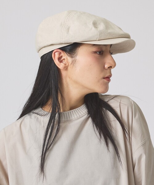 Ruben 帽子 キャスケット メンズ 「RUBEN/ルーベン」COTTON LINEN BIG
