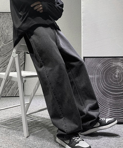 「Shoowtime」 デニムパンツ LARGE ブルー メンズ_画像7