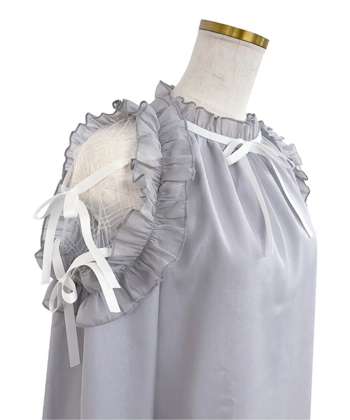 Rose Muse（ロゼミューズ） ブラウス シャツ Ribbon blouse レディース