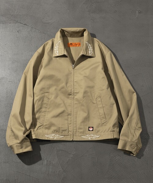 「RED KAP」 ブルゾン MEDIUM ベージュ メンズ_画像2