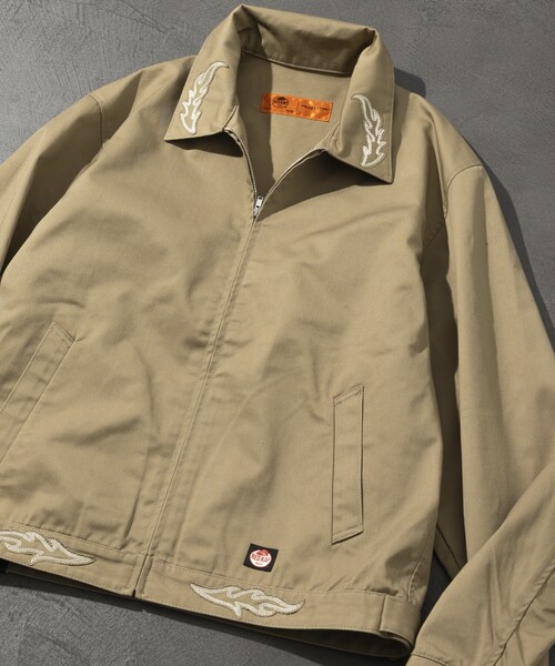 「RED KAP」 ブルゾン MEDIUM ベージュ メンズ_画像3