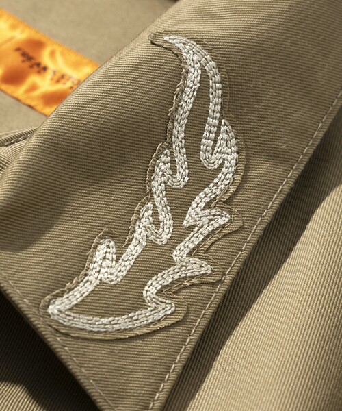 「RED KAP」 ブルゾン MEDIUM ベージュ メンズ_画像9