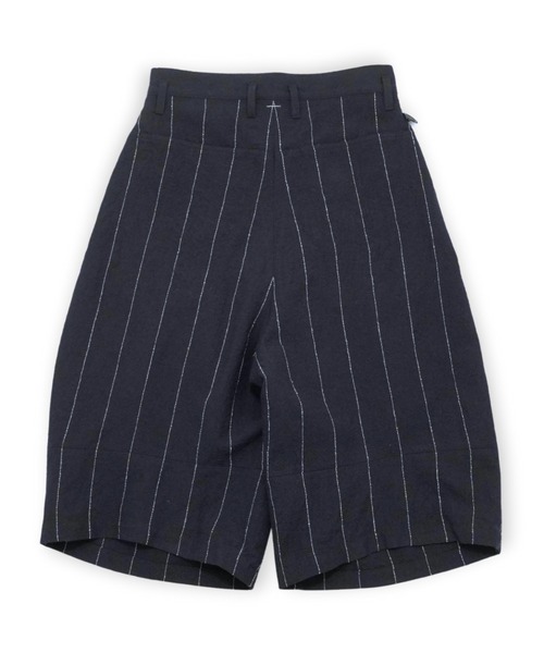 shinya kozuka short slacks ショートパンツ ワイド SOLD] Shinya Kozuka Black Scottish Baggy Shorts Size L (fits like