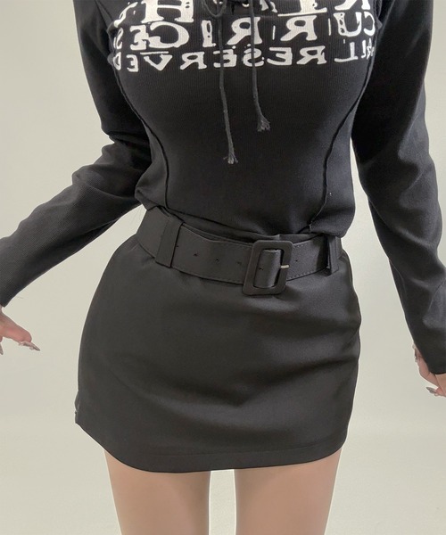 「FOLLOWIN」 キュロット SMALL ブラウン レディース_画像5