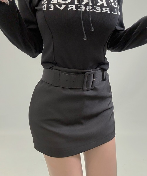 「FOLLOWIN」 キュロット SMALL ブラウン レディース_画像6