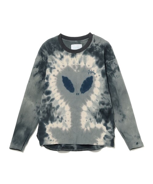 tシャツ WHIMSY SOCKS / ALIEN TIE-DYE THERMAL メンズ