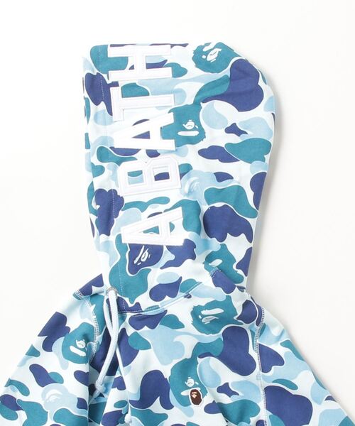 「A BATHING APE」 プルオーバーパーカー MEDIUM グリーン メンズ
