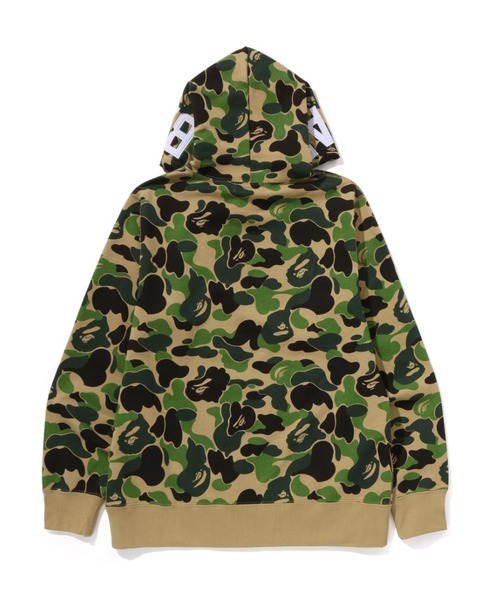「A BATHING APE」 プルオーバーパーカー MEDIUM グリーン メンズ