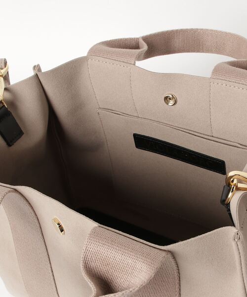 「VIOLAd'ORO」 2WAYバッグ F グレイッシュベージュ レディース_画像3
