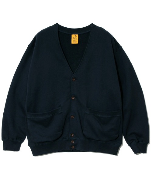 「go slow caravan」 カーディガン MEDIUM グリーン メンズ_画像2