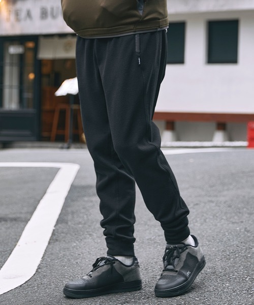 「+phenix」 イージーパンツ M ブラック メンズ_画像2