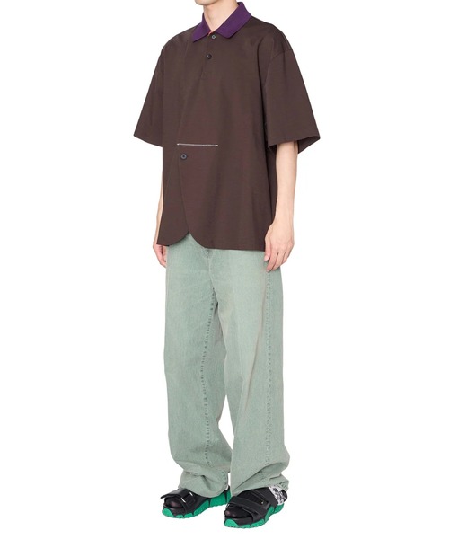 kolor（カラー） ポロシャツ 「kolor/カラー」26SCM-T04203 S/S Polo