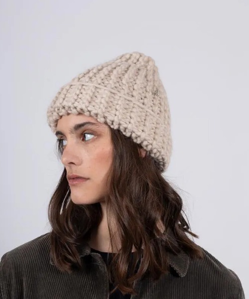 「MUHLBAUER」 ニットキャップ 1S ライトグレー レディース_画像3
