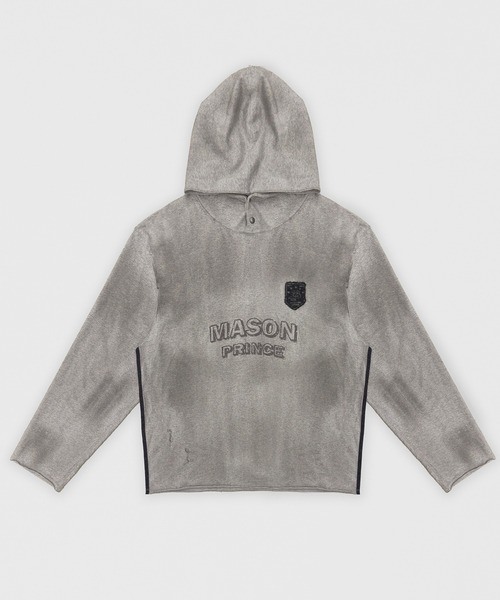 「MASONPRINCE」 プルオーバーパーカー X-LARGE グレー メンズ_画像5