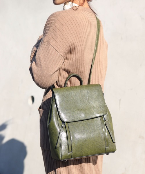 「florist」 2WAYバッグ FREE グリーン レディース_画像2