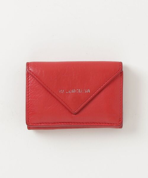BALENCIAGA（バレンシアガ） 財布 - レッド レディース : ZOZOTOWN