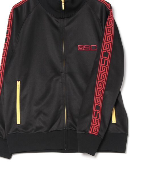 「go slow caravan」 ジャージブルゾン LARGE ブラック メンズの画像