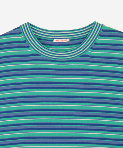 セーター ニット RYE TENDER | 「別注」半袖 クルーネックニット MEN メンズ_22