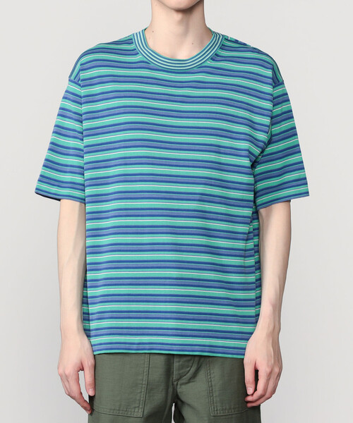 セーター ニット RYE TENDER | 「別注」半袖 クルーネックニット MEN メンズ_12