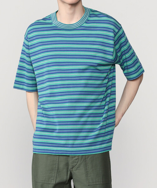 セーター ニット RYE TENDER | 「別注」半袖 クルーネックニット MEN メンズ_11