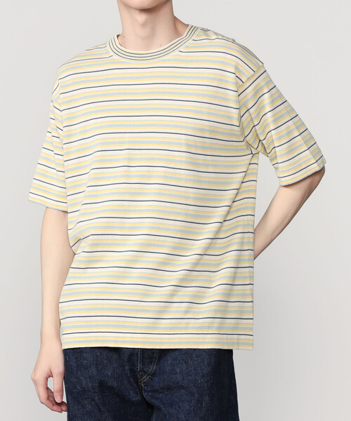 セーター ニット RYE TENDER | 「別注」半袖 クルーネックニット MEN メンズ_16
