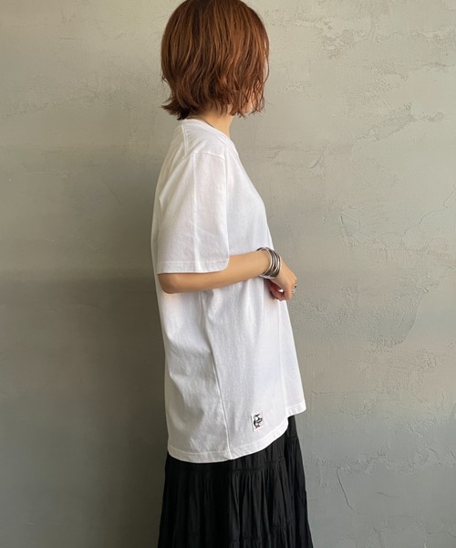 tシャツ 「WEB限定」「CHUMS/チャムス」 I'M A BOOBY BIRD バックプリント ポケットTシャツ レディース メンズの画像