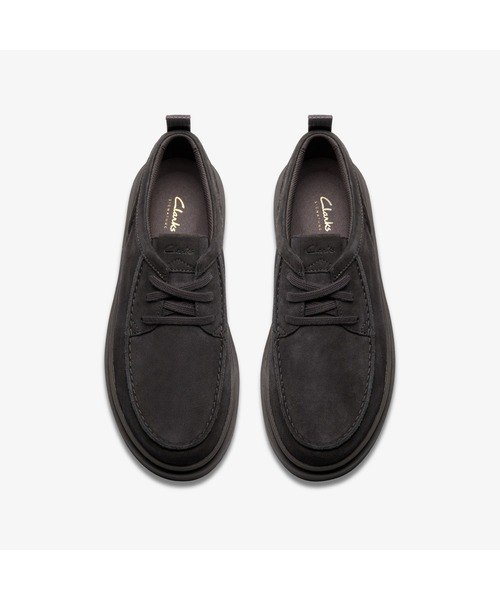 「Clarks」 シューズ UK6 ダークグレー メンズ_画像7