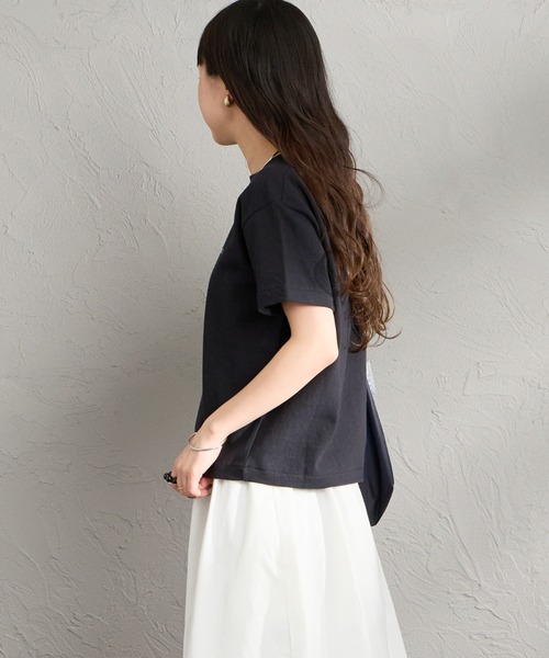 ORCIVAL（オーシバル） tシャツ 半袖 ロゴ刺繍 ショートスリーブ T