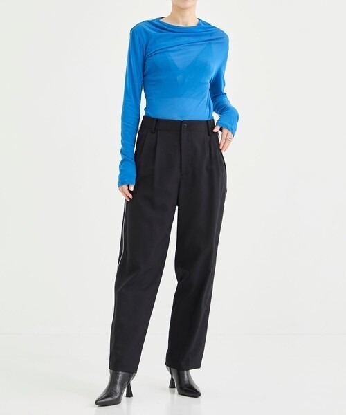 08sircus パンツ 「08sircus/08サーカス」Dobby cloth side zip pants