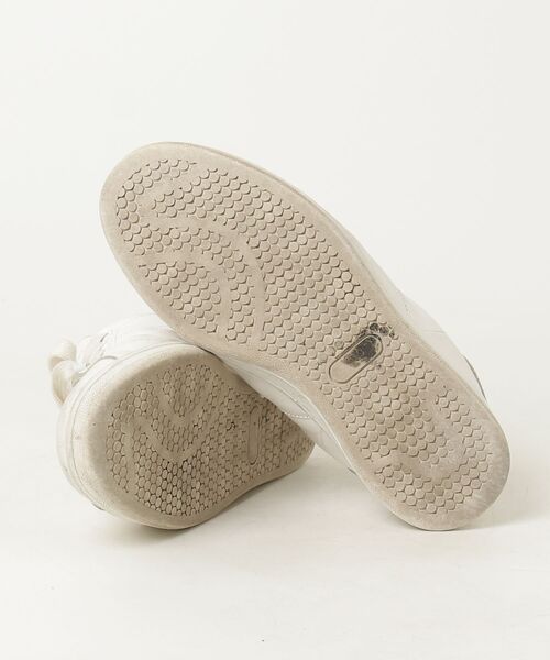 「London Shoe Make」 ローカットスニーカー 23.5cm ホワイト メンズ_画像3