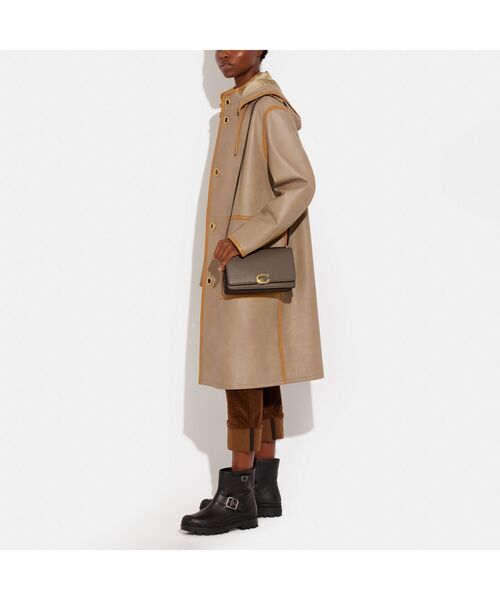 「COACH」 ショルダーバッグ ONE 薄墨色系余分の物 レディース