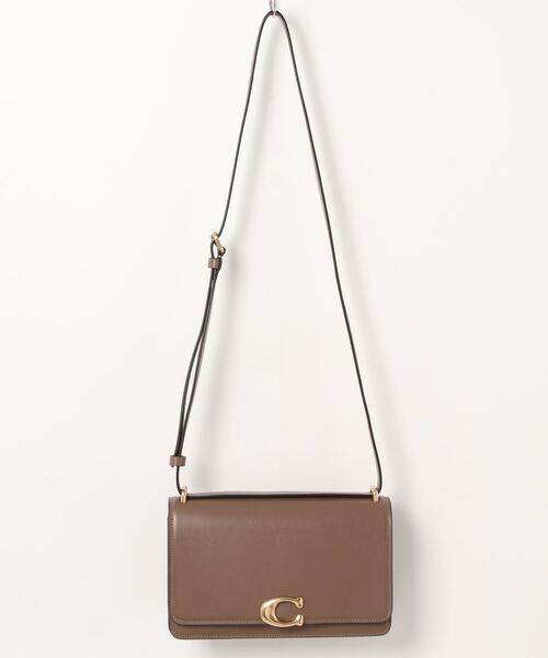 「COACH」 ショルダーバッグ ONE 薄墨色系余分の物 レディース