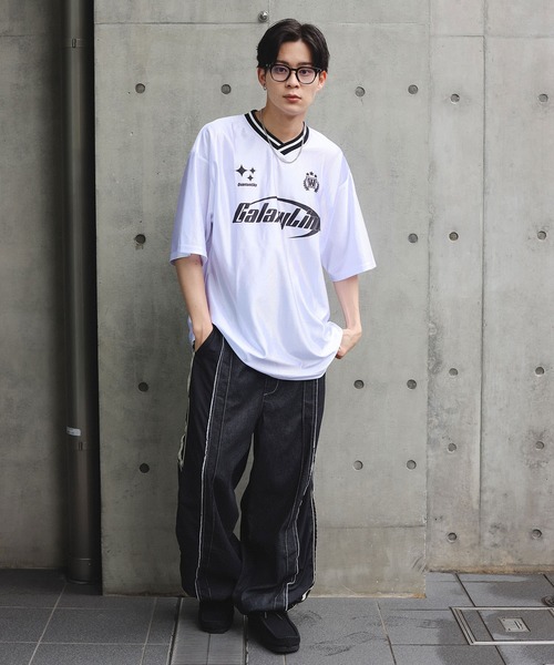 「SPINNS」 半袖Tシャツ ONESIZE ブルー メンズ_画像3