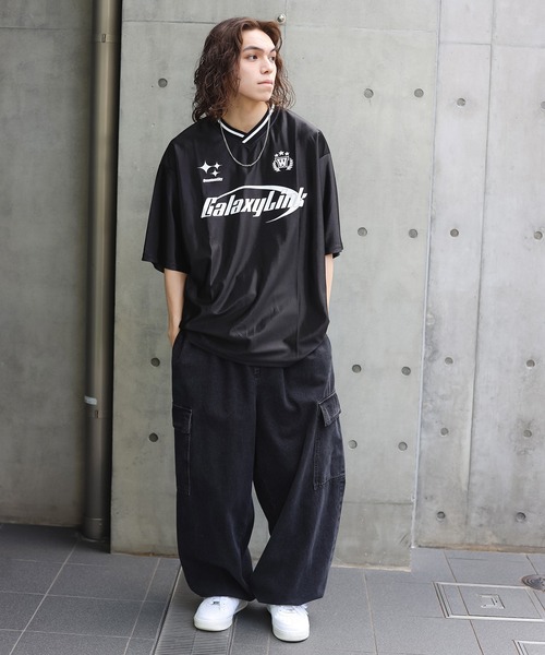 「SPINNS」 半袖Tシャツ ONESIZE ブルー メンズ_画像5